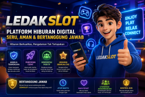 LEDAKSLOT: Platform Hiburan Digital Aman, Modern, dan Bertanggung Jawab